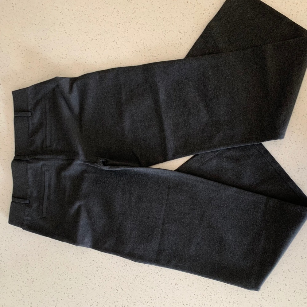 Betabrand Dress Pant‎ Yoga Pants Charcoal Gray Straight Leg Large W0076-CHL - Picture 2 of 5